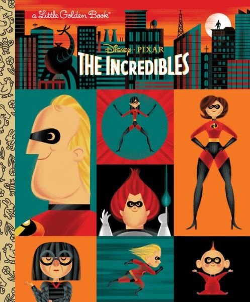 Cover for John Sazaklis · The Incredibles (Disney / Pixar The Incredibles) (Hardcover bog) (2018)