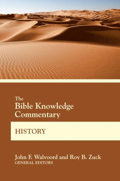 Cover for John F Walvoord · Bible Knowledge Commentary His (Paperback Book) (2018)