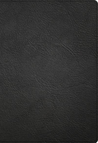 Cover for Holman Bible Publishers · NASB Super Giant Print Reference Bible, Black Leather (Leather Book) (2022)