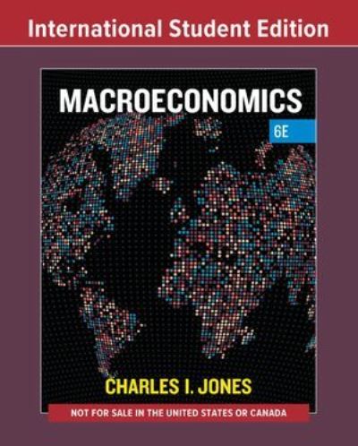 Cover for Jones, Charles I. (Stanford University) · Macroeconomics (Book) [Sixth International Student edition] (2024)