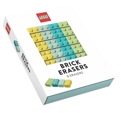 LEGO® Brick Erasers: 8 Erasers - LEGO Brick Erasers - Merchandise - Chronicle Books - 9781452179636 - 5. maj 2020