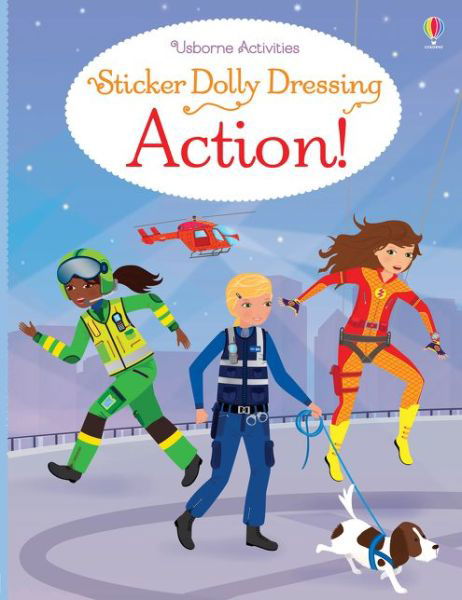 Cover for Fiona Watt · Sticker Dolly Dressing Action! - Sticker Dolly Dressing (Paperback Bog) [Gatefold edition] (2019)