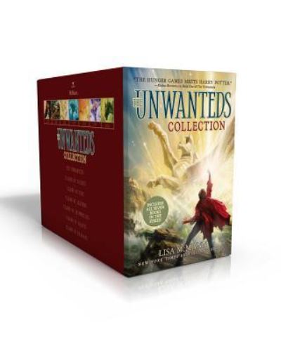 Cover for Lisa McMann · The Unwanteds Collection : The Unwanteds; Island of Silence; Island of Fire; Island of Legends; Island of Shipwrecks; Island of Graves; Island of Dragons (Taschenbuch) (2017)