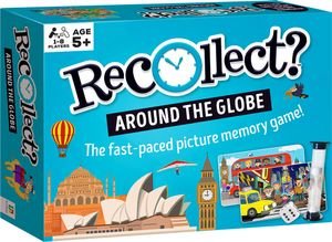 Cover for Hinkler Books Hinkler Books · Recollect? Around the Globe - Recollect (GAME) (2019)