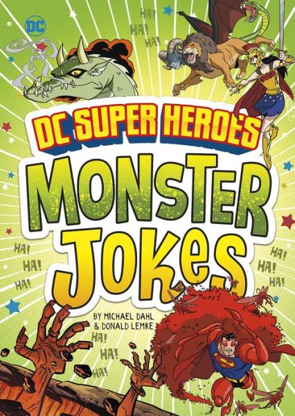 Cover for Michael Dahl · DC Super Heroes Monster Jokes (Hardcover Book) (2018)