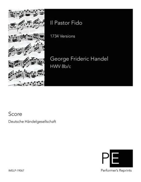 Cover for George Frideric Handel · Il Pastor Fido (Pocketbok) (2014)