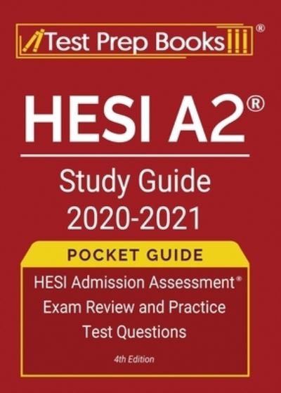 Cover for Test Prep Books · HESI A2 Study Guide 2020-2021 Pocket Guide (Taschenbuch) (2020)