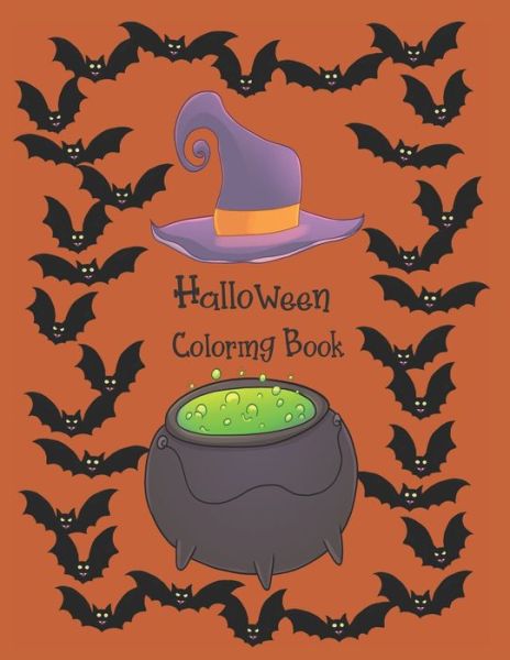 Cover for Halloween Activity Books · Halloween Coloring Book (Paperback Book) (2019)