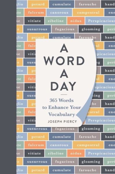 Cover for Joseph Piercy · A Word a Day: 365 Words to Augment Your Vocabulary (Hardcover Book) (2019)