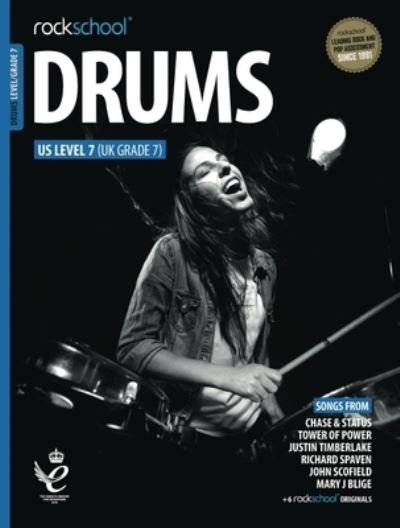 Cover for Hal Leonard Corp. · Rockschool Drums Grade 7 2018+ Book / Online Audio (N/A) (2021)