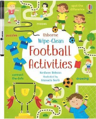 Cover for Kirsteen Robson · Wipe-Clean Football Activities - Wipe-clean Activities (Taschenbuch) (2025)