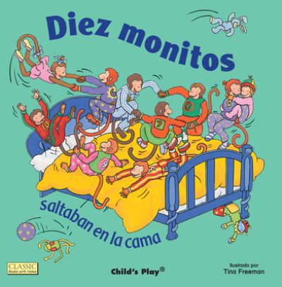 Cover for Tina Freeman · Diez Monitos Saltaban en la cama (Paperback Book) (2018)