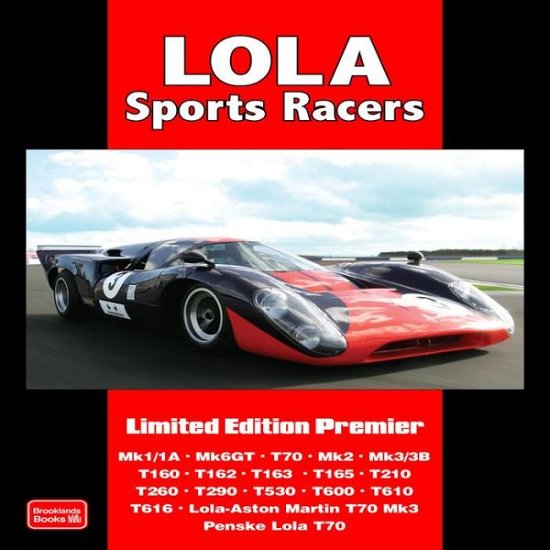 Cover for R M Clarke · Lola Sports Racers: Limited Edition Premier (Paperback Book) (2009)
