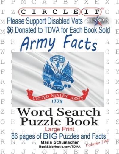 Cover for Lowry Global Media LLC · Circle It, Army Facts, Word Search, Puzzle Book (Taschenbuch) (2020)