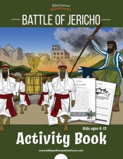 Cover for Bible Pathway Adventures · Battle of Jericho Activity Book (Paperback Book) (2021)