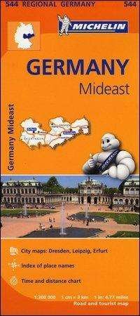 Cover for Michelin · Germany Mideast - Michelin Regional Map 544: Map (Map) (2013)