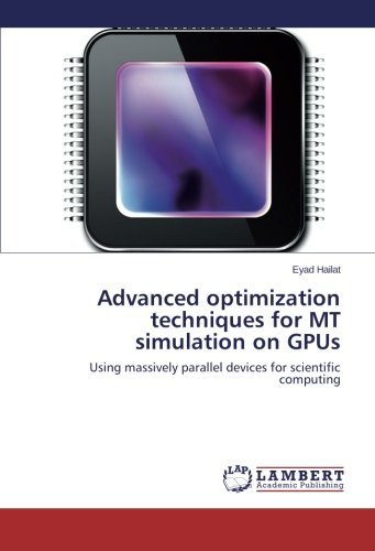 Cover for Eyad Hailat · Advanced Optimization Techniques for Mt Simulation on Gpus: Using Massively Parallel Devices for Scientific Computing (Pocketbok) (2014)