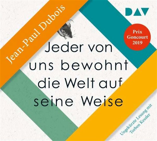 Cover for Jean-Paul Dubois · Dubois:jeder Von Uns Bewohnt D.welt,cd (CD)