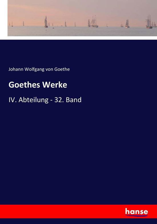 Cover for Goethe · Goethes Werke (Bok) (2017)