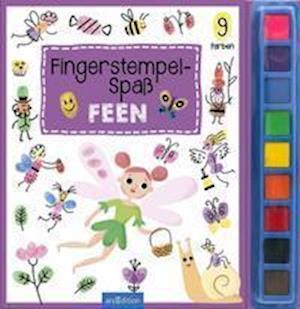 Cover for Ars Edition GmbH · Fingerstempel-Spaß Feen (Taschenbuch) (2021)