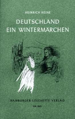 Cover for Heinrich Heine · Hamburger Leseh.164  Heine.Deutschland (Bog)