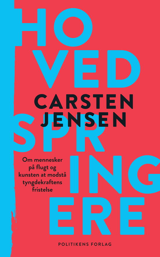 Cover for Carsten Jensen · Hovedspringere (Hardcover Book) [1. Painos] (2019)