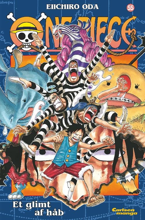 Cover for Eiichiro Oda · One Piece: One Piece 55 - Et glimt af håb (Pocketbok) [1. utgave] [Paperback] (2011)