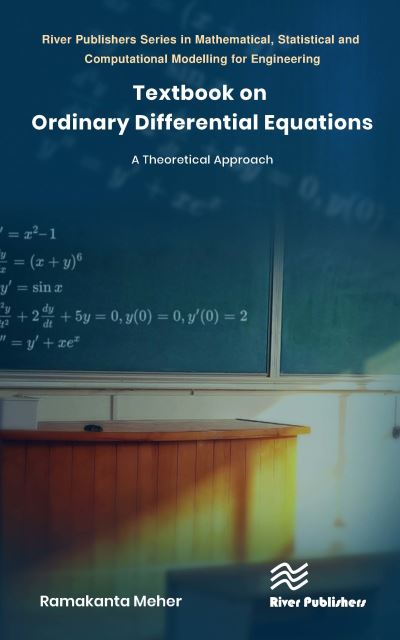 Cover for Ramakanta Meher · Textbook on Ordinary Differential Equations: A Theoretical Approach (Hardcover Book) (2022)