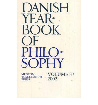 Cover for Finn Collin · Danish yearbook of philosophy (Book) [1.º edición] (2003)