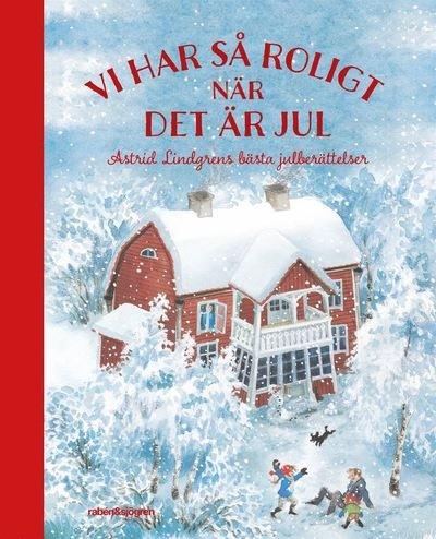 Cover for Astrid Lindgren · Vi har så roligt när det är jul : Astrid Lindgrens bästa julberättelser (Bound Book) (2020)