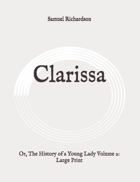 Cover for Samuel Richardson · Clarissa (Paperback Book) (2020)