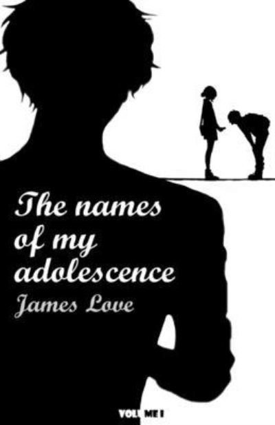 Cover for James Love · The names of my adolescence (Pocketbok) (2021)