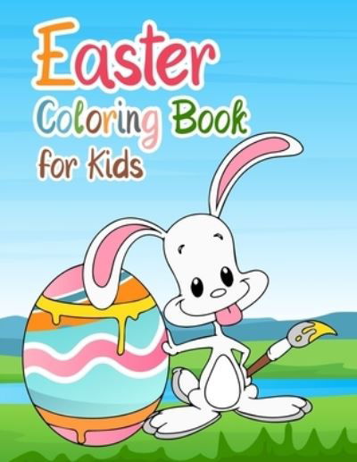 Cover for Ama Grow · Easter Coloring Book for Kids (Pocketbok) (2021)