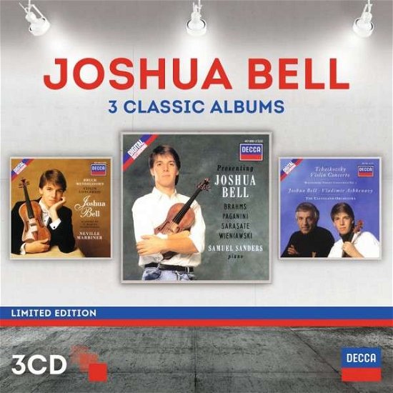 Cover for Joshua Bell · Joshua Bell: Three Classic Albums (CD) [Limited edition] (2014)