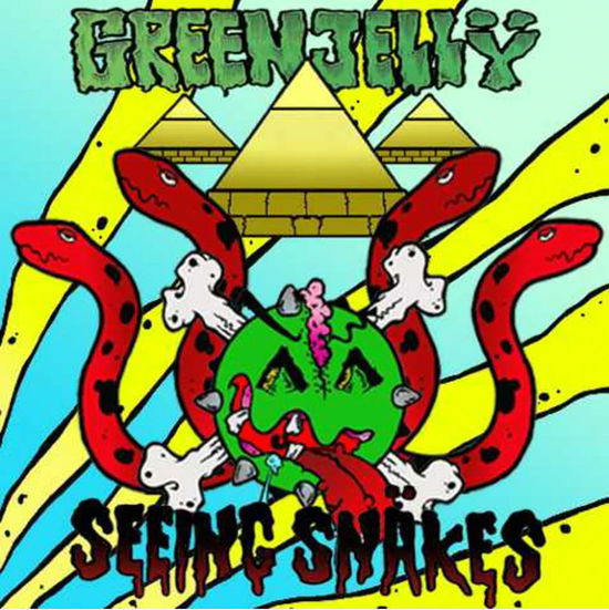 Cover for Green Jellÿ &amp; Seeing Snakes · Split 7 Inch (7&quot;) (2024)