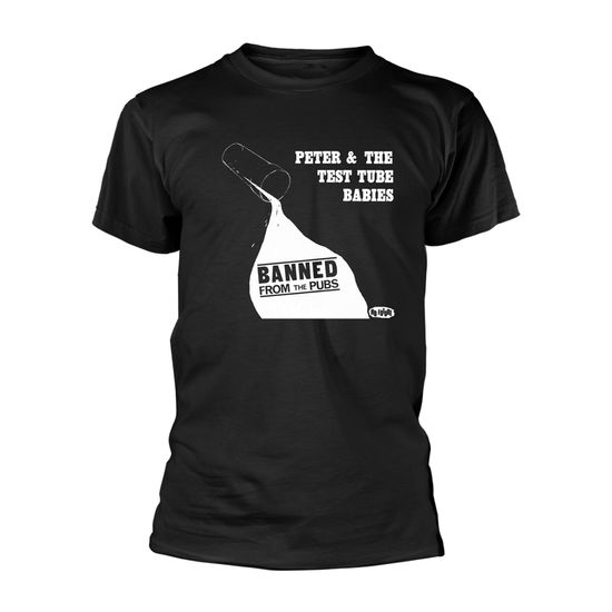 Cover for Peter &amp; the Test Tube Babies · Banned from the Pubs (Black) (Bekleidung) [size M] [Black edition] (2021)