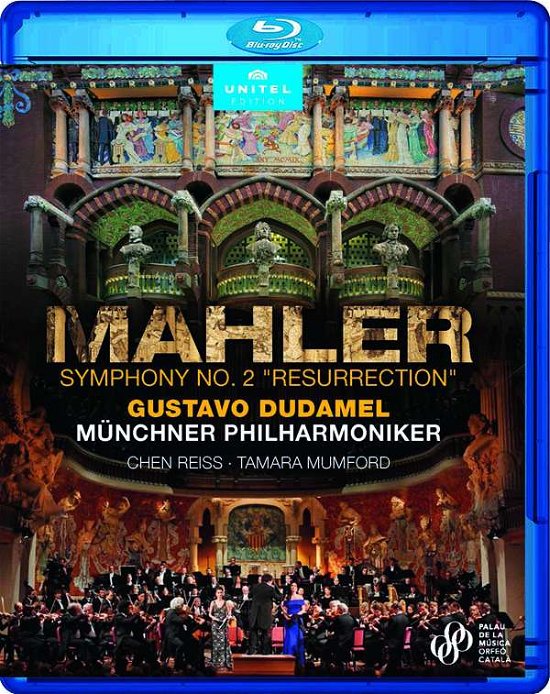 Cover for Mahler / Dudamel / Munchner Philharmoniker · Symphony 2 (Blu-ray) (2020)