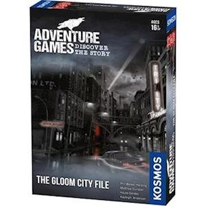 Cover for Adv Game The Gloom City File Boardgames · Adventure Games: The Gloom City File (Paperback Book)