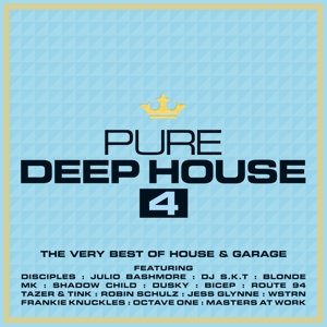 Cover for Pure Deep House 4 - The Very Best Of House &amp; Garage (CD) (2015)