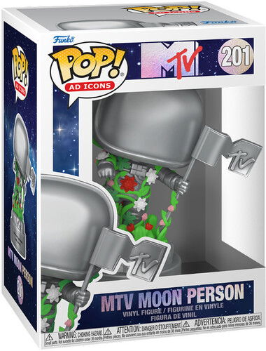 MTV 40th POP! Ad Icons Vinyl Figur Moon Person 9 c - Funko Pop! Ad Icons: - Merchandise - Funko - 0889698725637 - July 21, 2023
