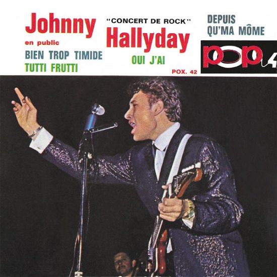 Pop 4 - Concert De Rock - Johnny Hallyday - Musik - CULTURE FACTORY - 3700477819637 - 21. april 2014