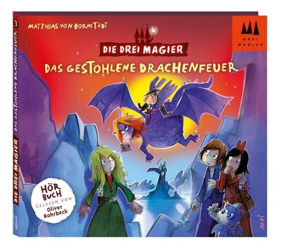 Das Gestohlene Drachenfeuer - Die Drei Magier - Musik - Kiddinx - 4001504231637 - 23. marts 2018