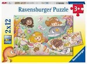 Cover for Ravensburger · Ravensburger Puzzel Kleine Feeen en Zeemeerminnen 2x12st. (N/A)