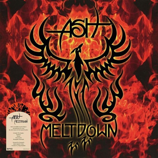 Cover for Ash · Meltdown (LP) [Splatter edition] (2022)