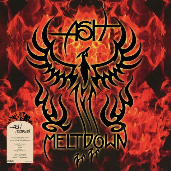 Ash · Meltdown (Splatter Edition Orange and Black Lp) (LP) [Splatter edition] (2022)