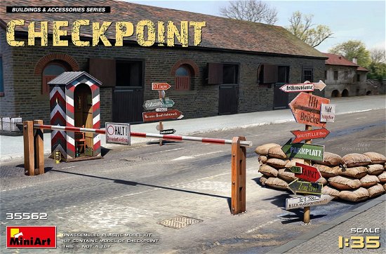 1/35 Checkpoint - MiniArt - Merchandise - Miniarts - 4820183310637 - 