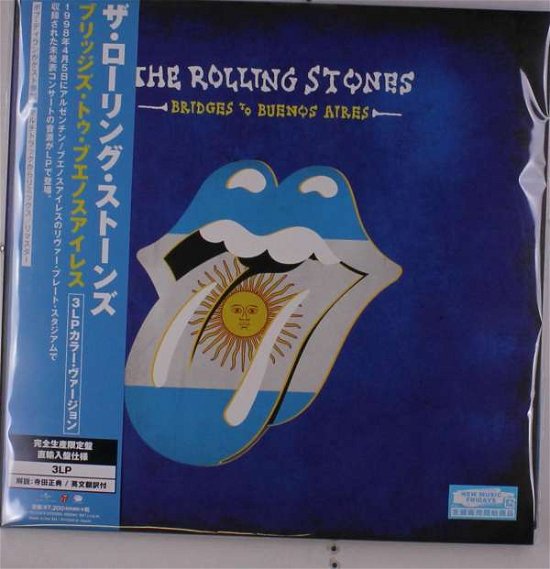 Cover for The Rolling Stones · Bridges To Buenos Aires - Live At Estadio Monumental (LP) [Japan Import edition] (2019)