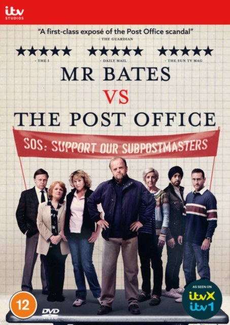 Cover for Mr Bates vs. the Post Office · Mr Bates Vs. The Post Office (DVD) (2024)