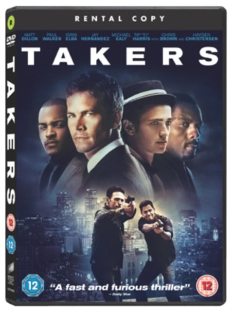 Cover for Sony Pictures · Takers (DVD)