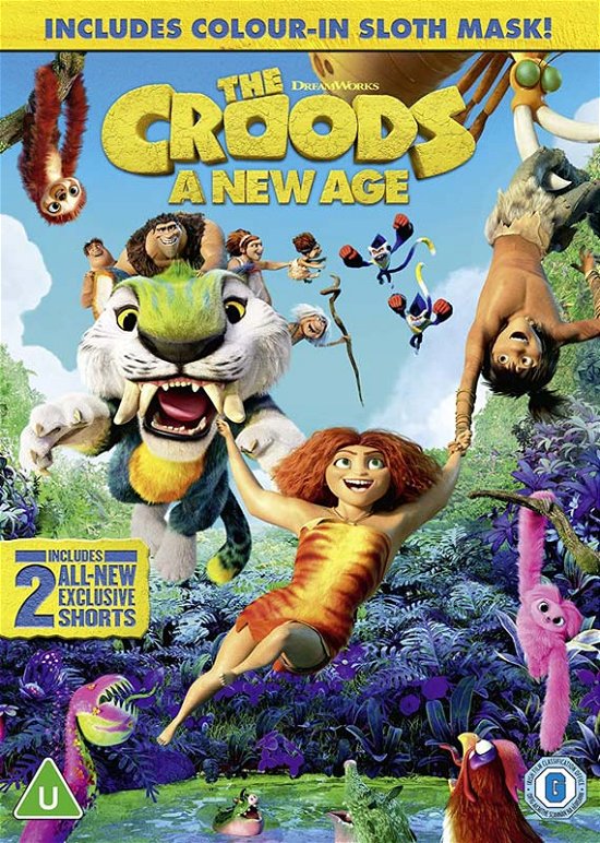 Cover for The Croods - a New Age · The Croods 2 - A New Age (DVD) (2021)